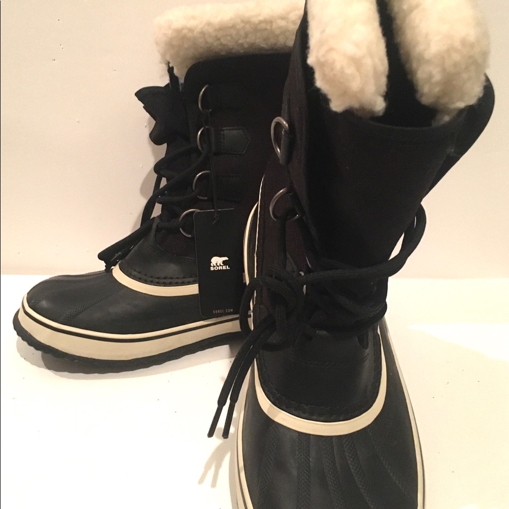 Sorel Classic Navy Snow Boots - Picture 2 of 4